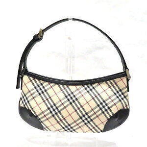 Burberry Nova Check One Shoulder Hobo Bag Handbag